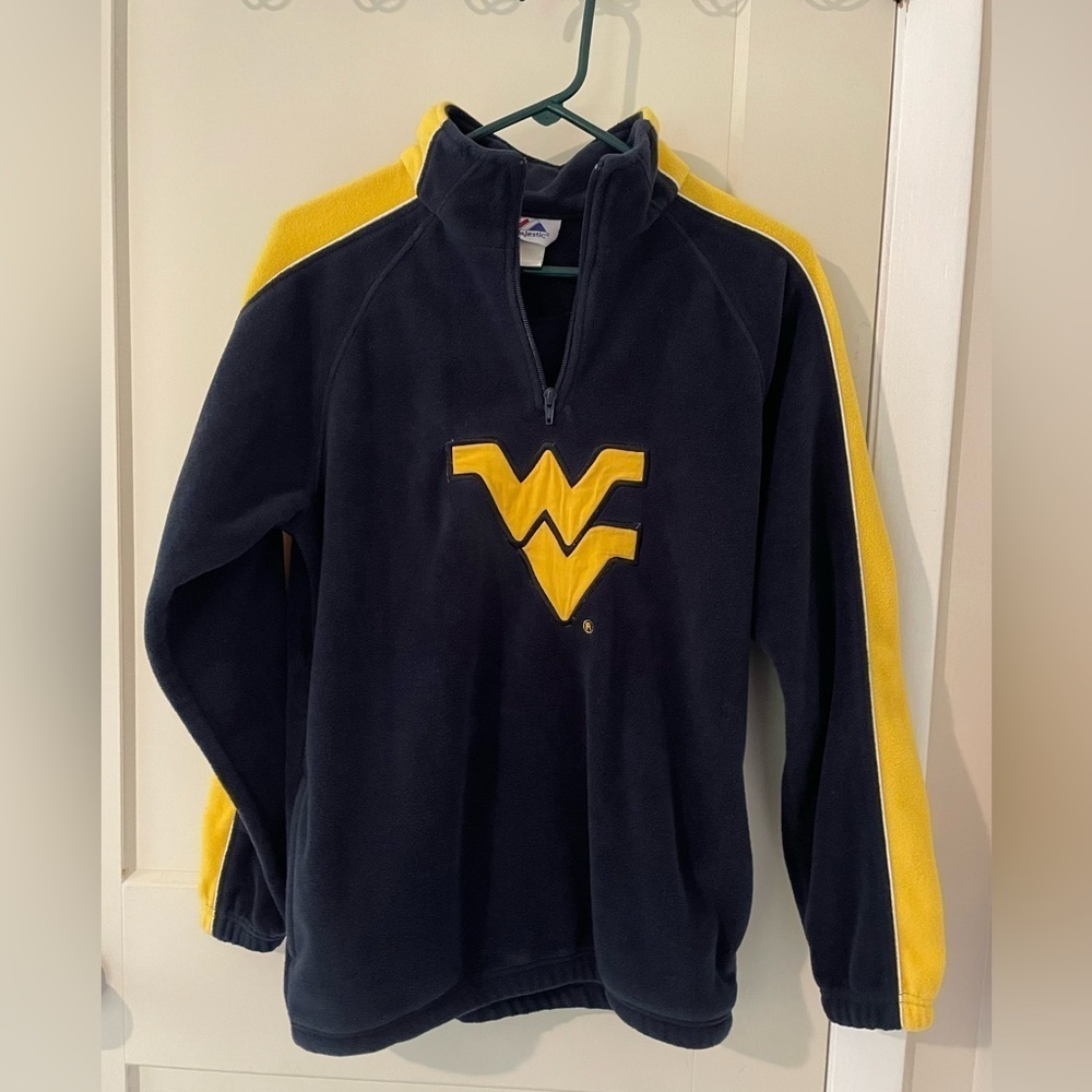 Vintage WVU Fleece 1/4 Zip
